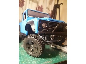 wheels 01 3dsets alloy wheel jeep wrangler rim 3d print model - Mito3D