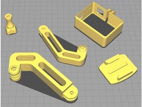 accesorios gopro 3d print model - Mito3D
