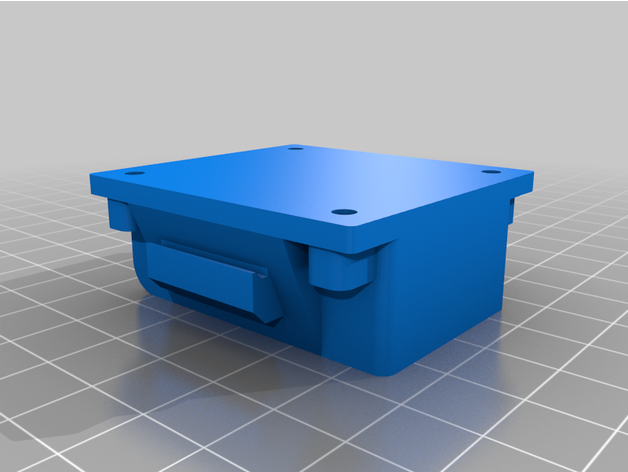 9v batteria titolare supporto 3D print model - Mito3D