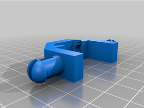 hw100 boğa güreşi mag Kulp destek 3d print model - Mito3D