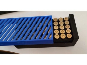 38 especial munição caixa 3d print model - Mito3D