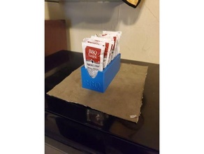 barbecue sauce packet holder 3d print model - Mito3D