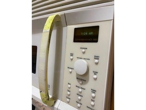 microwave ge advantium 120 handle 3d print model - Mito3D