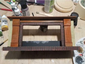 fireplace cellphone holder iphone 8 3d print model - Mito3D