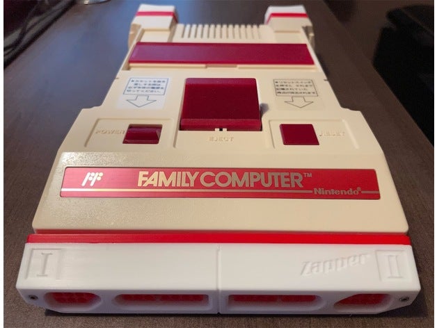 famicoun famicom expansión nes snes controlador puerto 3D print model - Mito3D