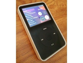 iPod 5th gen vídeo caso funda 55th clásico 3d print model - Mito3D