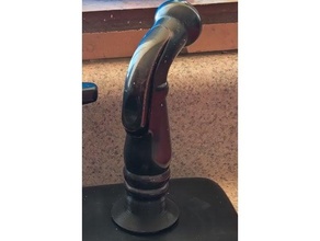 universal sink spray hose guide 3d print model - Mito3D