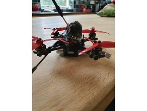 toothpick battery mount drone fpv racing 3d print model - Mito3D