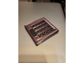 4x4 keypad box 3d print model - Mito3D