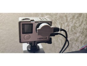 gopro Privatsphäre Zwischenspeicher Linse Startseite Mantel Kamera Held 3 4 Deckel 3d print model - Mito3D