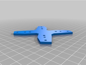 peón cuadro zumbido miniquad cuadricóptero triangulo laboratorio 3d print model - Mito3D