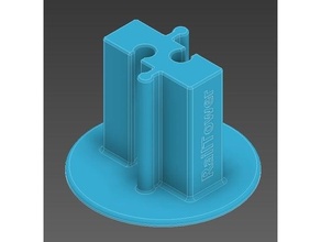 Lego Duplo Demiryolu Kulp destek Izlemek demiryolu kulesi 3d print model - Mito3D