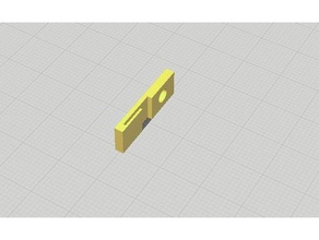 Led şerit Kulp destek 3d print model - Mito3D