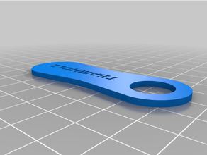 einkaufswagendieb chip clip einkaufen einkaufswagen einkaufswagenchip schlsselanhnger 3d print model - Mito3D