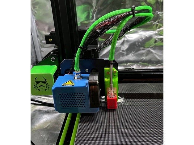 adaptateur hotend Sunlu s8 cr10 v2 3D print model - Mito3D