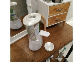 bouchon recharge dettol dispensor savon soap dish 3d print model - Mito3D