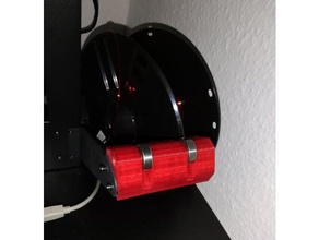 anycubic i3 méga pro bobine améliorer filament titulaire soutien 3d print model - Mito3D