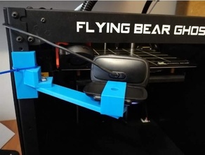 flyingbear ghost 5 logitech c525 webcam mount camera 3d print model - Mito3D