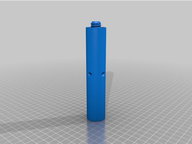 longer small rod 135mm universal spool holder filament spoolholder 3D print model - Mito3D