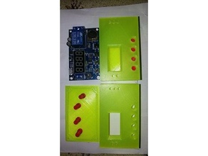 relógio cronômetro caixa alarme digital saat jardim água colo 3d print model - Mito3D