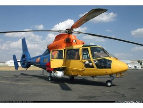 1 72 Wescam as365 delfín helicóptero 3d print model - Mito3D