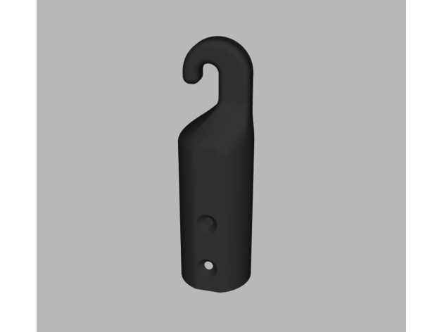 hook 3D print model - Mito3D