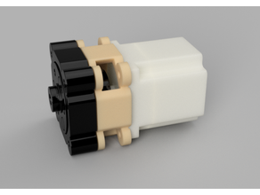adaptateur compact planétaire boîte vitesses 3d print model - Mito3D