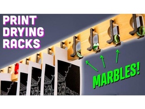 print drying rack marble guards racks paper 3d print model - Mito3D