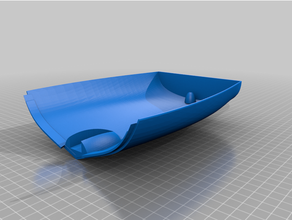 micromágico barco Corte laser rc velero vela 3d print model - Mito3D