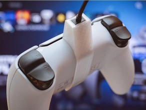 Sony Playstation 5 Dualsense USB Kabel bewachen 3d print model - Mito3D