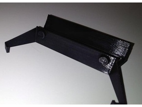 predator corner clip - snap screw holes anycubic parts 3d print model - Mito3D