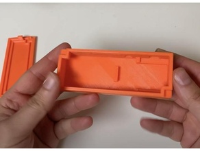 wemos lipo battery case arduino esp8266 sensor d1 mini 3d print model - Mito3D