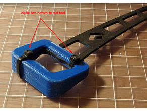 bd nut tool palm rest metolius tcu axle spacer 3d print model - Mito3D