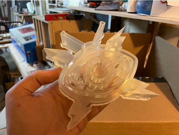 fantástico plásticos logotipo 3D print model - Mito3D