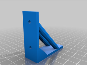 corner bracket neat supports 3d print model - Mito3D