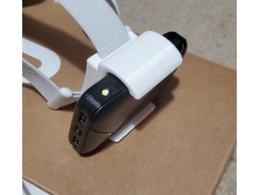oculus quest 2 eafu battery holder 3d print model - Mito3D