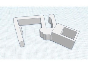 grondaia luce clip ladder pro compatibile Natale luci 3d print model - Mito3D