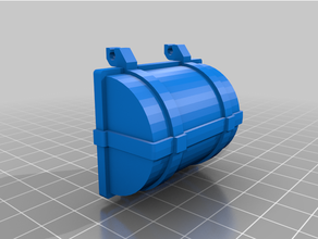 playmobil peito tampa cofre 3d print model - Mito3D
