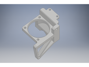 arboles zafiro Pro e3d v6 hotend 5015 soplador ventilador 40x10mm 40x40 40x40x10 conducto árboles 3d print model - Mito3D