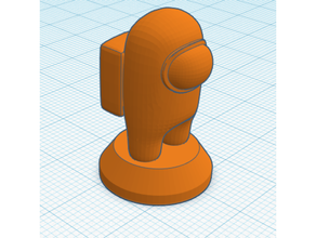 crewmate podest among us 3d print model - Mito3D