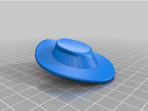fedora us personagens acessórios acessório chapéu chapéus sus 3d print model - Mito3D