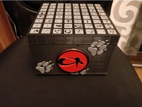 garou maze box apocalypse puzzle werewolf wod 3d print model - Mito3D