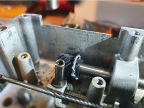 elna sewing machine gear pignon pour coudre couture parts 3d print model - Mito3D