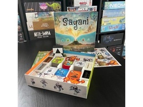 sagani boardgame brettspiel inlay 3d print model - Mito3D