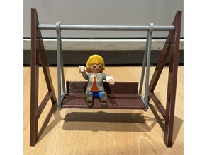 hollywood schauckel swing playmobil hollywoodschaukel hollywoodswing 3d print model - Mito3D