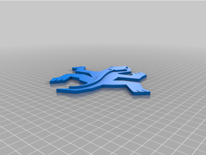 color escher lizard 3d print model - Mito3D