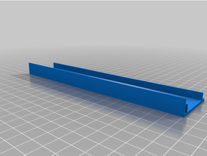 scorrevole cancello guida finire 3d print model - Mito3D
