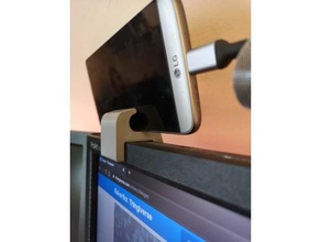 Droidcam Telefon Monitor montieren 3d print model - Mito3D