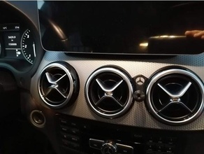+ sınıf Mercedes telefon Kulp destek top binmek havalandırma akıllı 3d print model - Mito3D