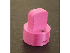 mıknatıs Kulp destek manyetik anahtarlar neodim neodimyum değiştirmek 3d print model - Mito3D